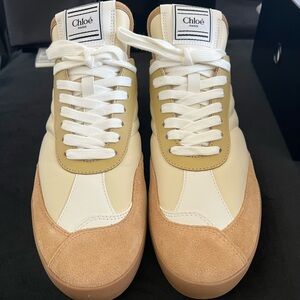 Chloe kick sneakers style 224-Light Ochre